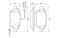 1 987 477 910_трос ручника левый! fiat stilo 01&gt
