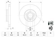 0 986 479 037_диск тормозной передний! Ford Galaxy  VW T4 2.5-1.9TDi 01&gt