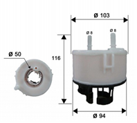Фильтр топливный/FUEL FILTER