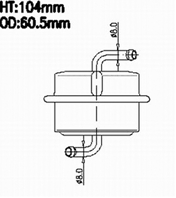 Фильтр топл JS FS7095