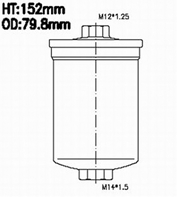 Фильтр топл JS FS2011