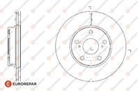 к-т. 2 шт. Диск тормозной TOYOTA AURIS 12>/COROLLA 11> передн.