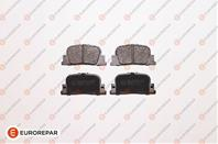Колодки тормозные дисковые TOYOTA CAMRY 96-01, GEELY FC, SC7 (Made in Belarus), BYD F3, rear