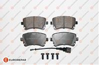 Колодки тормозные дисковые E:4 задн VW: MULTIVAN V 03-, TRANSPORTER V c бортовой платформой 03-, TRANSPORTER V фургон 03-