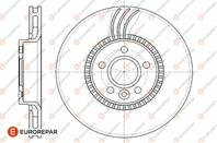 Диск тормозной FORD GALAXY/S-MAX 06>, LAND ROVER FREELANDER II 06>, VOLVO S60/S80 II/V70 III/XC70 II 07>, front, D=316mm