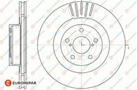 к-т. 2 шт. Диск тормозной SUBARU FORESTER 03>/IMPREZA 94-/LEGACY 03> передн.
