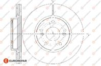 Диск тормозной HONDA ACCORD VII (CL, CN) 2.0 (CL7) 03>, front, D=282 x 23