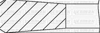102,00 mm. Кольца поршневые ком-т 3,0x2,35x4,0