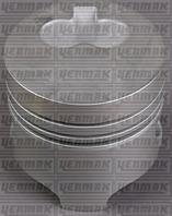 Поршень ДВС с кольцами Renault 1.9D F8Q.630 =80 2x2x3 std 96>