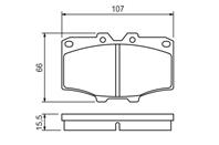 Колодки тормозные дисковые  комплект