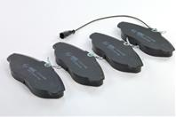 Тормозные дисковые колодки передние C1F041ABE от фирмы ABE