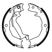 Тормозные колодки барабанныые