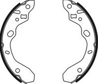 Барабанные тормозные колодки