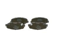 Колодки тормозные дисковые передние 0986424809 от фирмы BOSCH