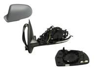 Зеркало лев. SKODA OCTAVIA II 08-12 (elektryczne, с подогревом, asfery