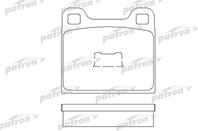 Колодки тормозные дисковые передние PBP105 от компании PATRON