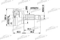 Шрус наружн к-кт ford: escort 1.3/1.4 9.90-10.91