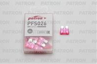 Предохранитель пласт.коробка 25шт atc fuse 4a розовый