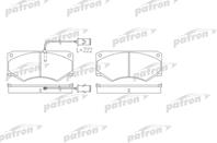 Колодки тормозные дисковые передние PBP709 от фирмы PATRON