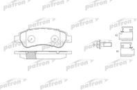 Колодки тормозные дисковые передние PBP1923 от фирмы PATRON
