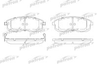 Колодки тормозные дисковые передние PBP691 от производителя PATRON