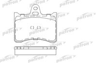 Колодки тормозные дисковые задние PBP196 от фирмы PATRON