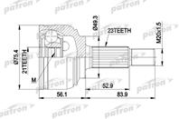 Шрус наружн к-кт nissan: micra 03 - Шрус наружн к-кт nissan: micra 03 -