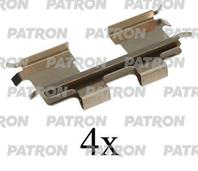 Комплект монтажный тормозных колодок дисковых hyundai:getz (tb) 09.02-