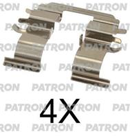 Комплект монтажный тормозных колодок дисковых subaru: legacy iv 2.0/2.