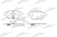 Колодки тормозные дисковые передние PBP1641 от фирмы PATRON