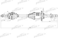 Полуось прав Toyota Avensis T25 2.0 D-4D (85 kW) 0