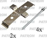 Комплект монтажный тормозных колодок дисковых subaru: forester 2.0/2.0