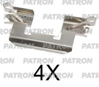 Комплект монтажный тормозных колодок дисковых honda: logo 99-02  jazz