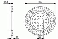 Диск тормозной