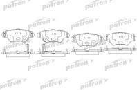 Колодки тормозные дисковые задние PBP1294 от фирмы PATRON