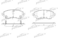 Колодки тормозные дисковые передние PBP1391 от фирмы PATRON