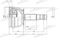 Шрус наружный 29x67x36 nissan armada ta60/infiniti qx56 (ja60) 03-