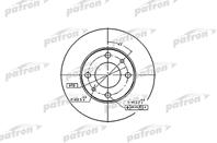 Диск тормозной передн FIAT: 124 66-75  124 Familia