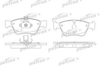 Колодки тормозные дисковые передние PBP1049 от фирмы PATRON