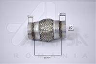 62067asam гофра глушителя! 60x100 mm