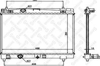 10-26321-sx_радиатор системы охлаждения! toyota y