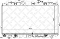 10-25468-sx_радиатор системы охлаждения! акпп kia cerato 1.6-2.0i 16v 04&gt