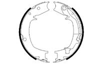 Колодки барабанного ручника 0986487711 от производителя BOSCH