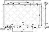 10-26782-sx_радиатор системы охлаждения!акпп acur
