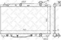 10-26334-SX_радиатор системы охлаждения! АКПП Toy