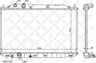 10-26681-sx радиатор системы охлаждения мкпп honda civic vii 1.6-1.8i 16v 05