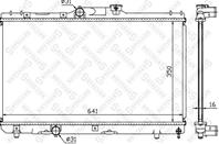 10-25114-SX_радиатор системы охлаждения! Toyota C