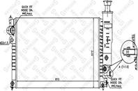10-25036-sx_радиатор системы охлаждения! peugeot 10-25036-sx_радиатор системы охлаждения! peugeot