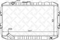 10-25963-SX_радиатор системы охлаждения! Mitsubishi Pajero 3.0i 24V 88-99