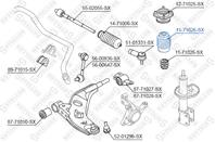 11-71026-sx пыльник амортизатора переднего mazda 626 gf/gw 97